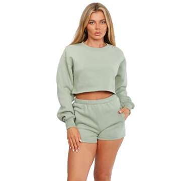 Stylish TIC TOC Women Fleece Pullover Hoodie for Active Life