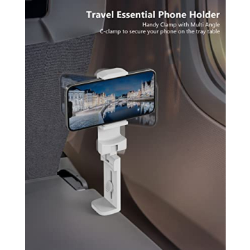 MiiKARE Airplane Travel Essentials Phone Holder for Easy Travel