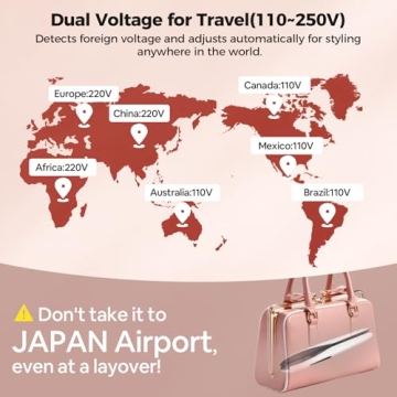 Sunmay Voga Cordless 2-in-1 Hair Straightener and Curler