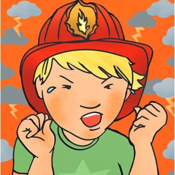 Voices Are Not for Yelling Board Book for Kids