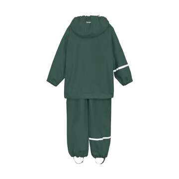 CeLaVi Kids Rain and Snow Suit with Detachable Hood - Durable Outdoor Gear for Ages 1-10