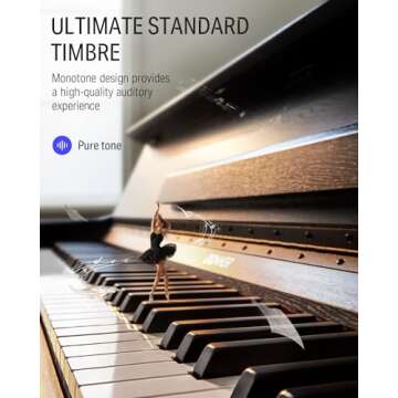 Donner DDP-90 Digital Piano, 88 Key Weighted Piano Keyboard for Beginner/Professional W/Three Pedals...