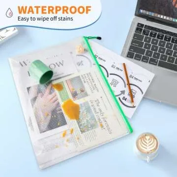 Umriox 16PCS Zipper Pouches for Effortless Organization