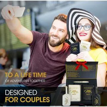 Mr. & Mrs. Luggage Set for Stylish Couple Travel