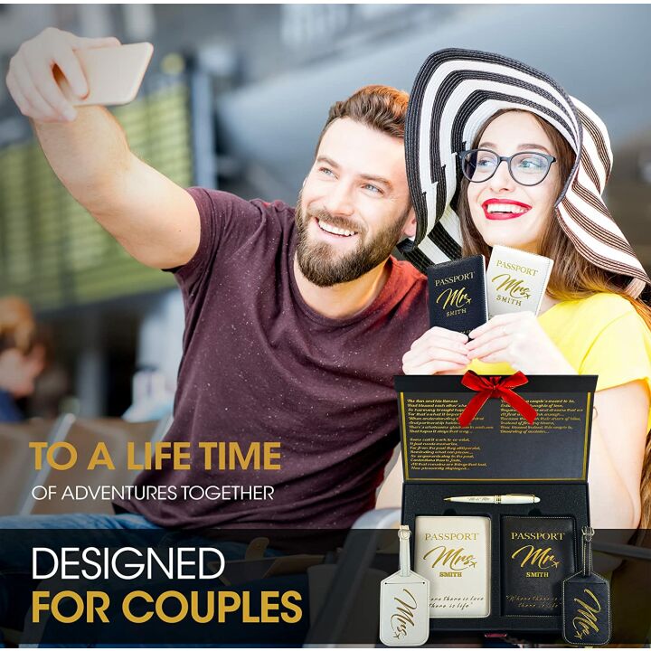 Mr. & Mrs. Luggage Set for Stylish Couple Travel