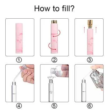 Portable Perfume Atomizer - Refillable Travel Spray