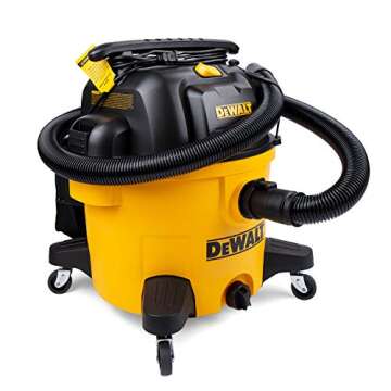 DEWALT 9 Gallon Wet/Dry Vac, 5HP Heavy-Duty Shop Vacuum, Wet/Dry Suction Blow Function 3 in 1, DXV09P
