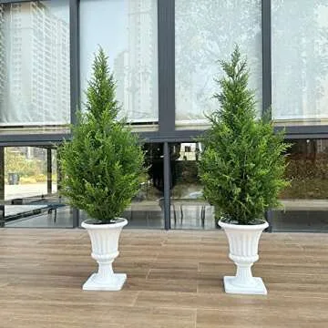 Realistic Artificial Cedar Trees for Home and Garden