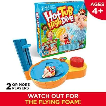 Hot Tub High Dive Game for Kids Fun Bubbles & Laughs