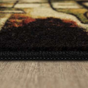 Stylish Non-Slip Mohawk Home Mat with Graceful Design