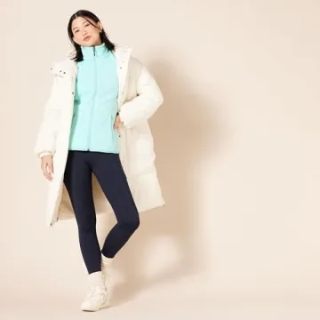 Amazon Essentials Women's Classic-Fit Full-Zip Polar Soft Fleece Jacket (Available in Plus Size), Aqua Blue, Small