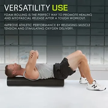 ProsourceFit High Density Foam Rollers for Muscle Recovery
