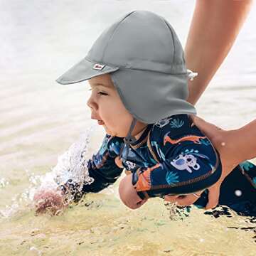 Baby Sun Hat with UV Protection - Toddler Swim Hat for Summer