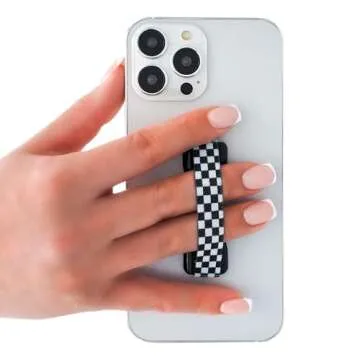 LOVEHANDLE Universal Phone Grip - Slim, Ergonomic and Wireless Charging Compatible