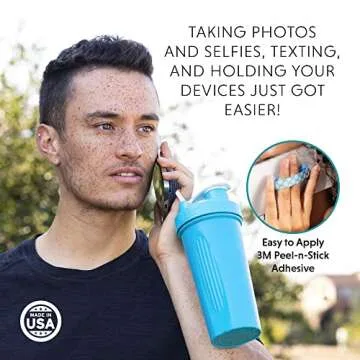 LOVEHANDLE Universal Phone Grip for Smartphones & Tablets