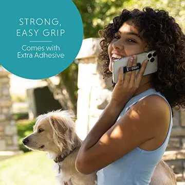 LOVEHANDLE Universal Phone Grip for Smartphones & Tablets