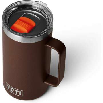 YETI Rambler 24 oz Stainless Steel Mug with Lid