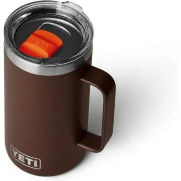 YETI Rambler 24 oz Stainless Steel Mug with Lid