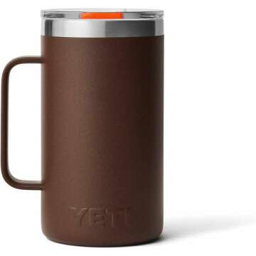 YETI Rambler 24 oz Stainless Steel Mug with Lid