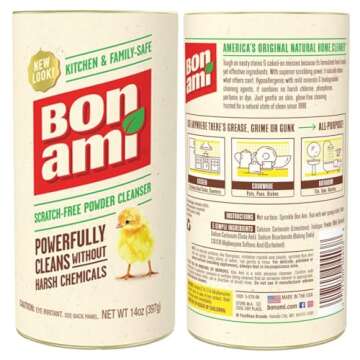 Bon Ami Powder Cleanser - 14 oz (Pack of 6)
