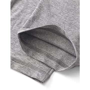 CRZ YOGA Mens Comfy Lounge Pants 30" - Super-Soft Open Bottom Yoga Casual Pajama Sweatpants Around The House with Pockets Platinum Heather X-Large