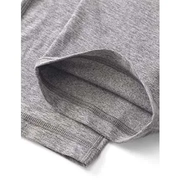 CRZ YOGA Mens Comfy Lounge Pants 30" - Super-Soft Open Bottom Yoga Casual Pajama Sweatpants Around The House with Pockets Platinum Heather X-Large