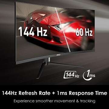 MSI Optix MAG342CQR Curved 21:9 Monitor for Gaming