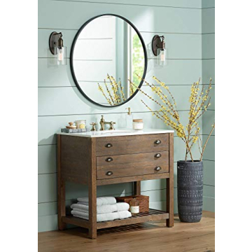 Uttermost Mayfair 34" Round Mirror for Elegant Home Decor