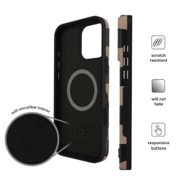 Stylish Velvet Caviar Checkered iPhone 16 Pro Case