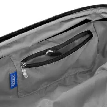 Traveler's Choice Pagosa Indestructible Hardshell Expandable Spinner Luggage, Black, Carry-on