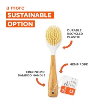 Eco-Friendly Full Circle Be Good Dish Brush for Kitchen