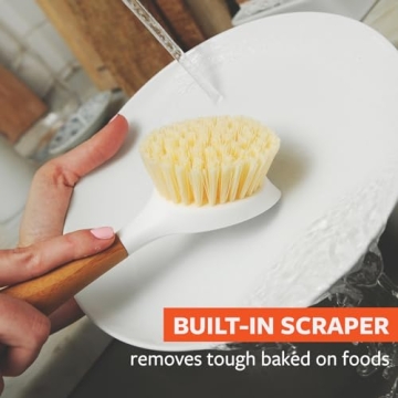 Eco-Friendly Full Circle Be Good Dish Brush for Kitchen