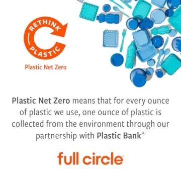 Eco-Friendly Full Circle Be Good Dish Brush for Kitchen