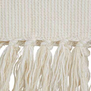 DII Multi Color Diamond Cut Throw, 50x60 with 2.5" Fringe