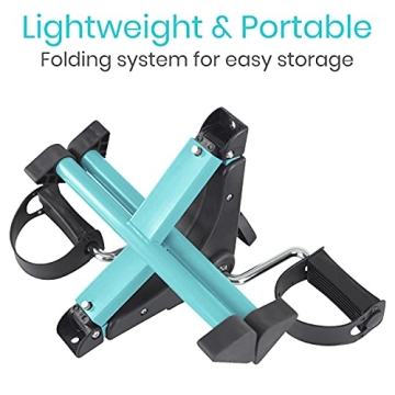 Vive Folding Pedal Exerciser for Seniors and Elderly