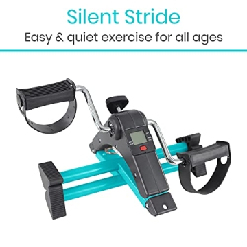 Vive Folding Pedal Exerciser for Seniors and Elderly