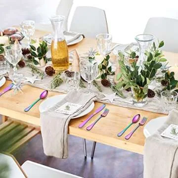 Berglander Flatware Set: Colorful, Elegant & Durable