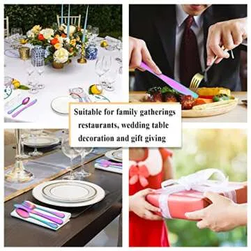 Berglander Flatware Set: Colorful, Elegant & Durable