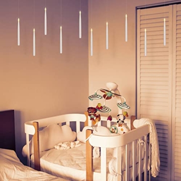 Floating LED Candles with Magic Wand Remote for Parties