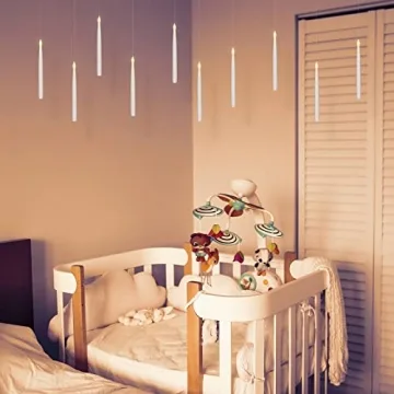 Floating LED Candles with Magic Wand Remote for Parties