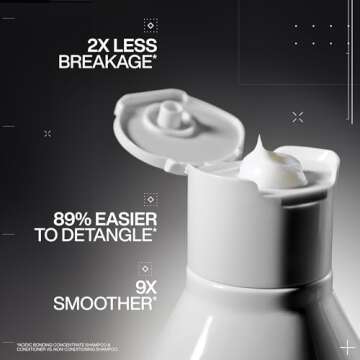 Redken Bonding Shampoo & Conditioner Set for Damaged Hair Repair | Acidic Bonding Concentrate | Sulfate-Free | Repairs Bleached or Color-Treated Hair | For All Hair Types | 33.8 Fl Oz