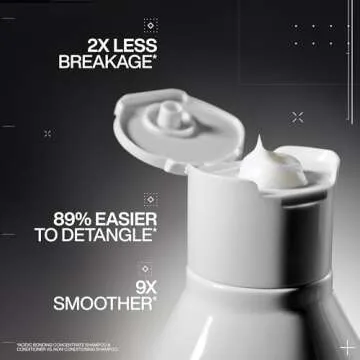 Redken Bonding Shampoo & Conditioner Set for Damaged Hair Repair | Acidic Bonding Concentrate | Sulfate-Free | Repairs Bleached or Color-Treated Hair | For All Hair Types | 33.8 Fl Oz