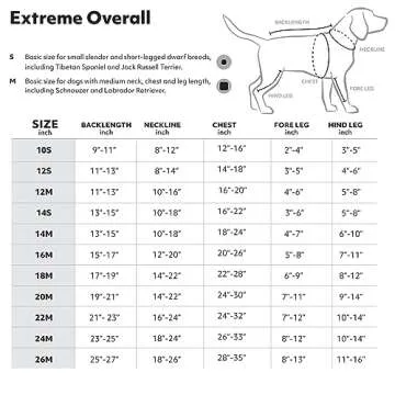 Hurtta Extreme Overall, Dog Snowsuit, BlackBerry, 22M