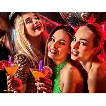 Colorful Bachelorette Party Straws for Fun Celebrations