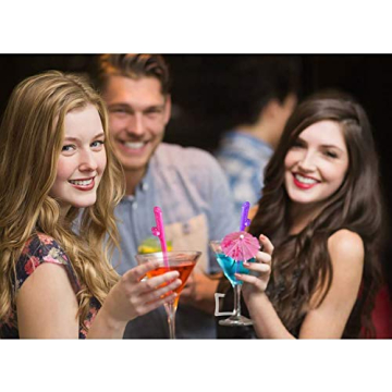 Colorful Bachelorette Party Straws for Fun Celebrations