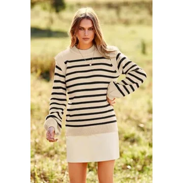 Stylish PRETTYGARDEN Women's Lantern Sleeve Sweater
