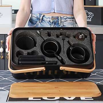 SOTECH Portable Pour Over Coffee Maker Set All-in-One