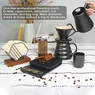 SOTECH Portable Pour Over Coffee Maker Set All-in-One