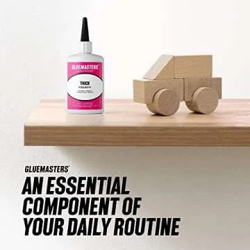 Professional Grade Super Glue - Thick Viscosity for DIY Crafts