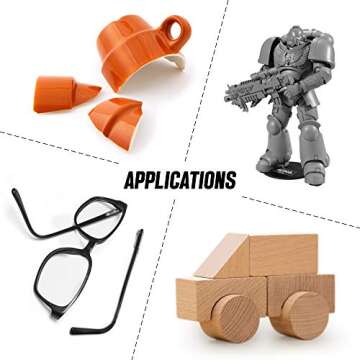 Professional Grade Super Glue - Thick Viscosity for DIY Crafts